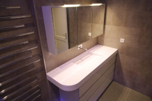 Rénovation salle de bain architecte
