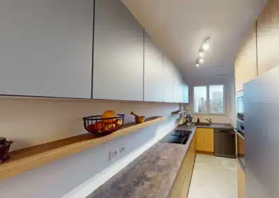 Rénovation complète d’un appartement – Cuisine & Salle de Bain – Paris 15e